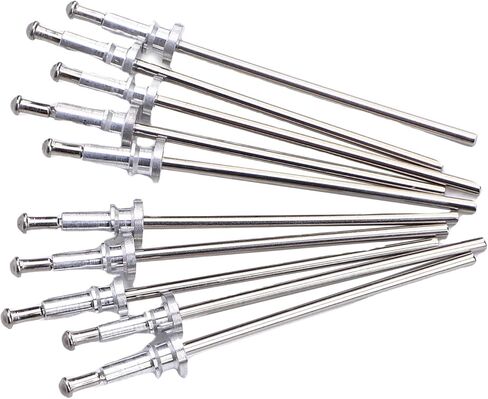 مجموعة مسامير ترصيع النوافذ، مكونات بديلة معدنية لإصلاح المركبات، سهلة التركيب، اتصال ثابت للتركيب العالمي in Kuwait