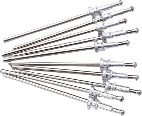 مجموعة مسامير ترصيع النوافذ، مكونات بديلة معدنية لإصلاح المركبات، سهلة التركيب، اتصال ثابت للتركيب العالمي in Kuwait