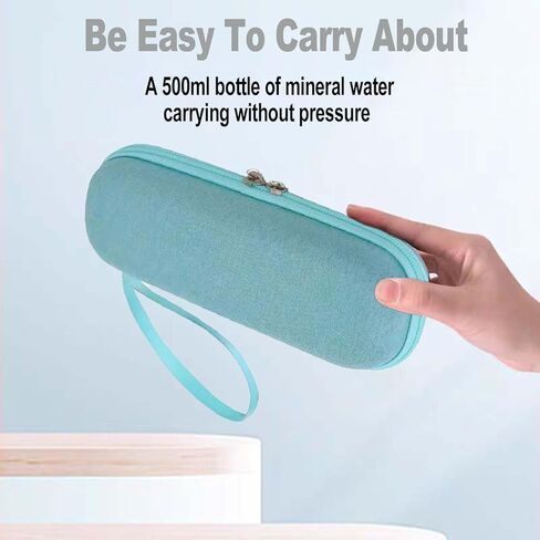 Insulin Cooler Travel Case with 2 Ice Packs, Portable Insulin Travel Case, Diabetic Medication Insulated Organizer Cooling Pouch for Blood Glucose Monitor Supplies in Saudi Arabia
