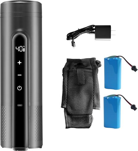 Electric Insulin Cooler Travel Case TSA Approved, Insulin Fridge Portable Insulin Refrigerator Travel Coolerfor 1–4 Pens, 35-68°F Display Temperature Battery in Kuwait