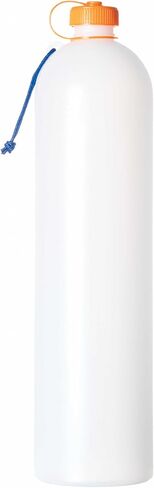 ThruBottle 1L Hard Sided Squeezable Bottle with Slim, Lightweight Design and 28mm Neck Compatible with Most Water Filters - Reusable, Recyclable Bottle for Hiking, Backpacking, and Travel in Kuwait