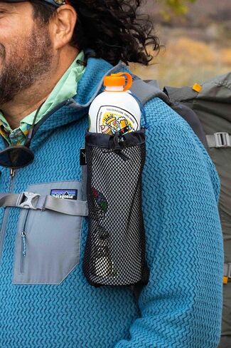 ThruBottle 1L Hard Sided Squeezable Bottle with Slim, Lightweight Design and 28mm Neck Compatible with Most Water Filters - Reusable, Recyclable Bottle for Hiking, Backpacking, and Travel in Kuwait