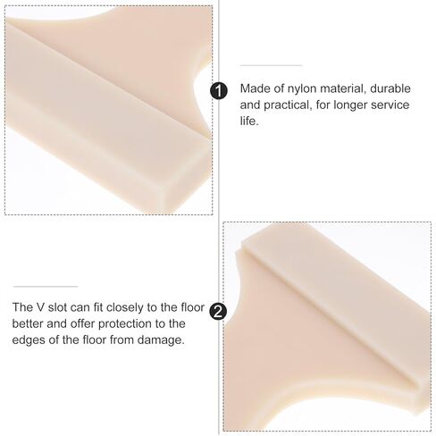 VALICLUD Wood Floor Tapping Block Nylon Knock Block Flooring Installation Tool for Laminate and Solid Wood Floors Professional Woodworking in Saudi Arabia