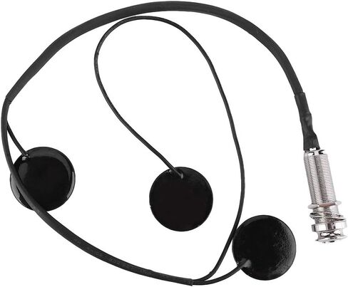 Harp Pickup, Harp Accessory Black Pickup Portable Plastic Metal Musical Instrument Accessory in Saudi Arabia