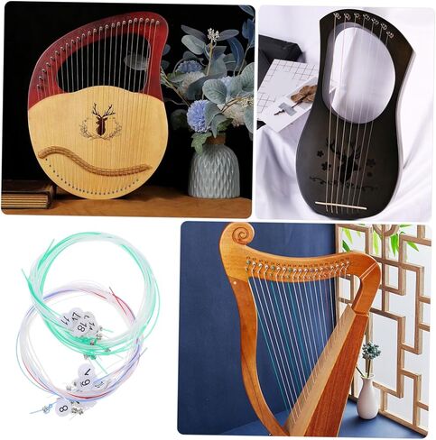 HANABASS Practical Lyre Strings Kit Nylon Harp Zither Strings for Lap Lyre Music Instrument Accessories in Saudi Arabia