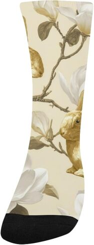 جوارب فاخرة للمشي لمسافات طويلة على شكل أرنب عيد الفصح - جوارب شتوية حرارية سميكة دافئة للأولاد والبنات الصغار للمدرسة، والارتداء اليومي والأنشطة الخارجية in Kuwait