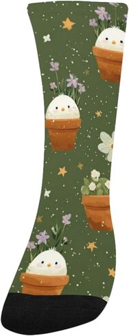 جوارب المشي لمسافات طويلة من Potted Chick Bloom - جوارب شتوية حرارية سميكة دافئة للأولاد والبنات للمدرسة، والارتداء اليومي والأنشطة الخارجية in Kuwait