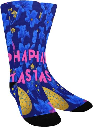 جوارب عيد الفصح النابضة بالحياة للمشي لمسافات طويلة - جوارب شتوية حرارية سميكة دافئة للأولاد والبنات للمدرسة، والارتداء اليومي والأنشطة الخارجية in Kuwait