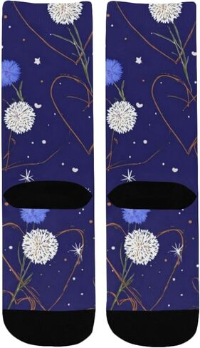 جوارب منتصف الليل على شكل قلوب زهرية للتنزه سيرًا على الأقدام - جوارب شتوية حرارية سميكة دافئة للأولاد والبنات للمدرسة، والارتداء اليومي والأنشطة الخارجية in Kuwait