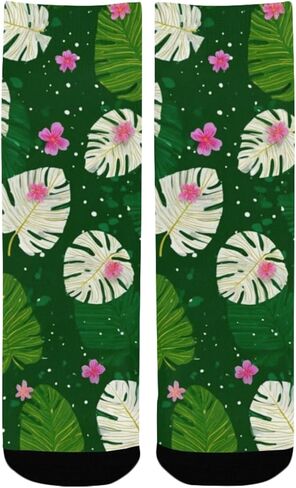 جوارب المشي لمسافات طويلة باللون الوردي على شكل ورقة بيضاء - جوارب شتوية حرارية سميكة دافئة للأطفال الصغار للأولاد والبنات للمدرسة، والارتداء اليومي والأنشطة الخارجية in Kuwait