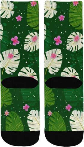 جوارب المشي لمسافات طويلة باللون الوردي على شكل ورقة بيضاء - جوارب شتوية حرارية سميكة دافئة للأطفال الصغار للأولاد والبنات للمدرسة، والارتداء اليومي والأنشطة الخارجية in Kuwait