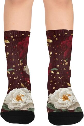 جوارب الفاوانيا بلوم الفاخرة للمشي لمسافات طويلة - جوارب شتوية حرارية سميكة دافئة للأطفال الصغار للأولاد والبنات للمدرسة، والارتداء اليومي والأنشطة الخارجية in Kuwait