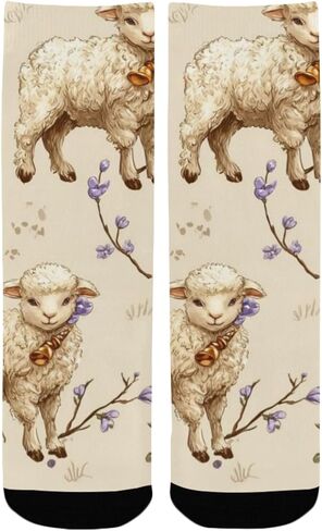 جوارب Lamb and Bloom للمشي لمسافات طويلة - جوارب شتوية حرارية سميكة دافئة للأولاد والبنات الصغار للمدرسة، والارتداء اليومي والأنشطة الخارجية in Kuwait