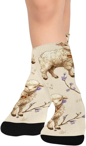 جوارب Lamb and Bloom للمشي لمسافات طويلة - جوارب شتوية حرارية سميكة دافئة للأولاد والبنات الصغار للمدرسة، والارتداء اليومي والأنشطة الخارجية in Kuwait