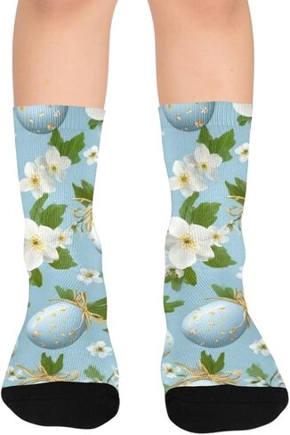 جوارب باستيل بيضة للمشي لمسافات طويلة - جوارب شتوية حرارية سميكة دافئة للأطفال الصغار للأولاد والبنات للمدرسة، والارتداء اليومي والأنشطة الخارجية in Kuwait