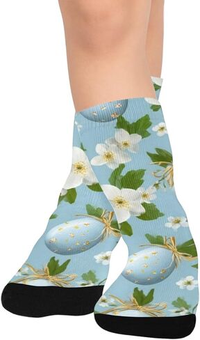 جوارب باستيل بيضة للمشي لمسافات طويلة - جوارب شتوية حرارية سميكة دافئة للأطفال الصغار للأولاد والبنات للمدرسة، والارتداء اليومي والأنشطة الخارجية in Kuwait