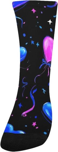 جوارب للمشي لمسافات طويلة على شكل قلب نيون - جوارب شتوية حرارية سميكة دافئة للأولاد والبنات الصغار للمدرسة، والارتداء اليومي والأنشطة الخارجية in Kuwait