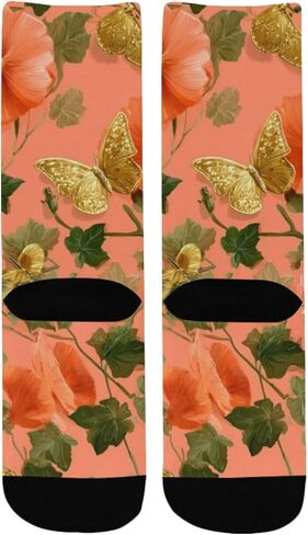 جوارب كورال بيتش ذهبية للمشي لمسافات طويلة - جوارب شتوية حرارية سميكة دافئة للأطفال الصغار للأولاد والبنات للمدرسة، والارتداء اليومي والأنشطة الخارجية in Kuwait