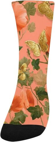 جوارب كورال بيتش ذهبية للمشي لمسافات طويلة - جوارب شتوية حرارية سميكة دافئة للأطفال الصغار للأولاد والبنات للمدرسة، والارتداء اليومي والأنشطة الخارجية in Kuwait