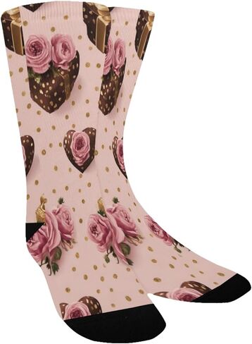 جوارب Pink Gift Bloom للمشي لمسافات طويلة - جوارب شتوية حرارية سميكة دافئة للأطفال الصغار للأولاد والبنات للمدرسة، والارتداء اليومي والأنشطة الخارجية in Kuwait