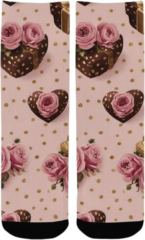 جوارب Pink Gift Bloom للمشي لمسافات طويلة - جوارب شتوية حرارية سميكة دافئة للأطفال الصغار للأولاد والبنات للمدرسة، والارتداء اليومي والأنشطة الخارجية in Kuwait