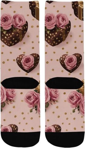 جوارب Pink Gift Bloom للمشي لمسافات طويلة - جوارب شتوية حرارية سميكة دافئة للأطفال الصغار للأولاد والبنات للمدرسة، والارتداء اليومي والأنشطة الخارجية in Kuwait