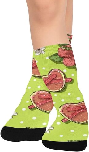 جوارب للمشي لمسافات طويلة على شكل قلب - جوارب شتوية حرارية سميكة دافئة للأطفال الصغار للأولاد والبنات للمدرسة، والارتداء اليومي والأنشطة الخارجية in Kuwait