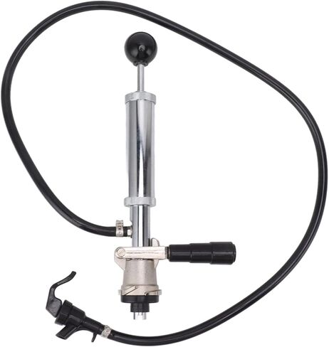 4in Stainless Steel Draft Beer Pump - Leakproof Portable Hand Pump for Homebrew Kegs Party Wedding Camping Picnic Outdoor Use in Saudi Arabia