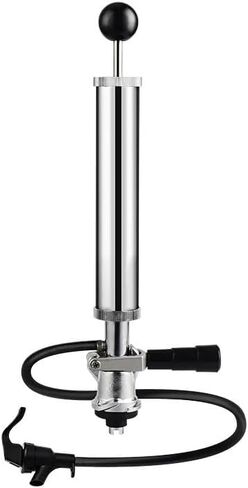 8 Inch Beer Party Pump,Premium Upright Beer Picnic Pump System Heavy Duty Keg Pump brew Beer Dispensing(8 inch S System) in Saudi Arabia
