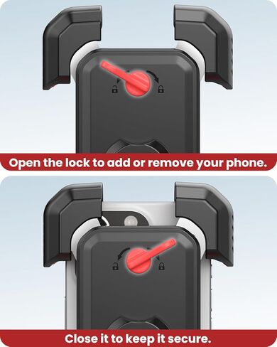 حامل هاتف كاياك 2025 مع ذراع مقبس 5.9 بوصة ومحولات كرة 1 بوصة، حامل هاتف كاياك قابل للتعديل 360 درجة متوافق مع هواتف 4.7-6.9 بوصة، ملحقات قضبان كاياك in Kuwait