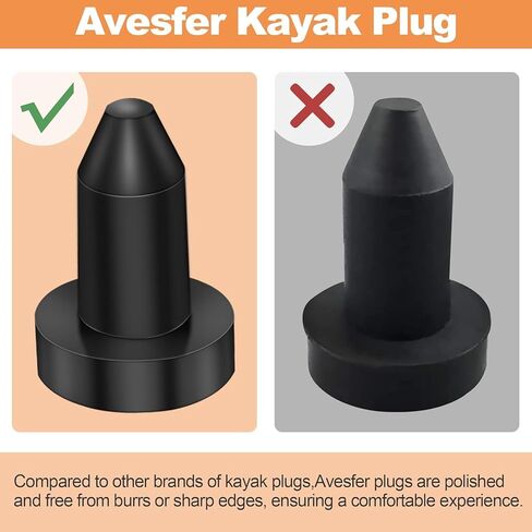 8 Pack 1/2" Kayak Drain Plug Push for Sundolphin Pelican Kayaks Pond Prowler 4985616 Aruba 8 SS, Aruba 10, Bali 8, Excursion 10 and Most Other Kayak in Kuwait