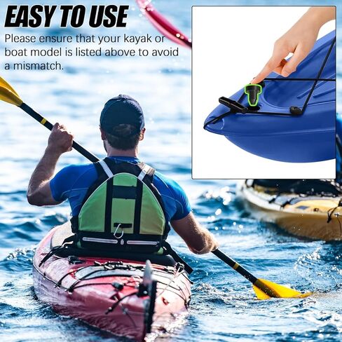 8 Pack 1/2" Kayak Drain Plug Push for Sundolphin Pelican Kayaks Pond Prowler 4985616 Aruba 8 SS, Aruba 10, Bali 8, Excursion 10 and Most Other Kayak in Kuwait