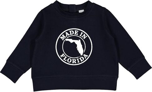 Inktastic صنع في فلوريدا - سويت شيرت أبيض للأطفال in Kuwait