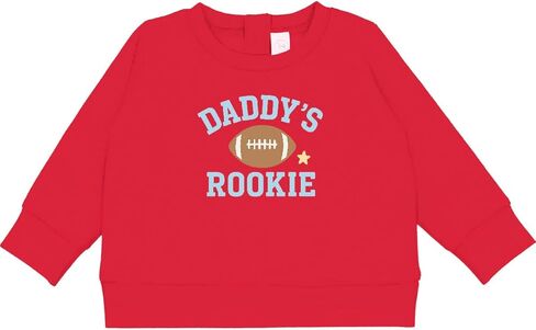 سويت شيرت الأطفال الرضع من Inktastic Daddy's Rookie Football Baby in Kuwait