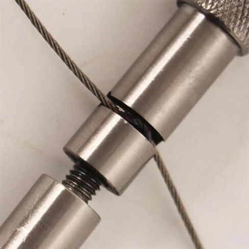 Manual Dehorning Rope with Handles 304 Stainless Steel Wire 12m/39.37ft for Livestock Camping Backpacking Gear in Saudi Arabia