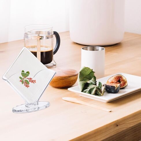 6 Pack Napkin Holder Acrylic Cocktail Napkin Holder for Bathroom Kitchen Dining Table, Coffee Filter Holder Hotel Restaurant décor, Clear in Saudi Arabia