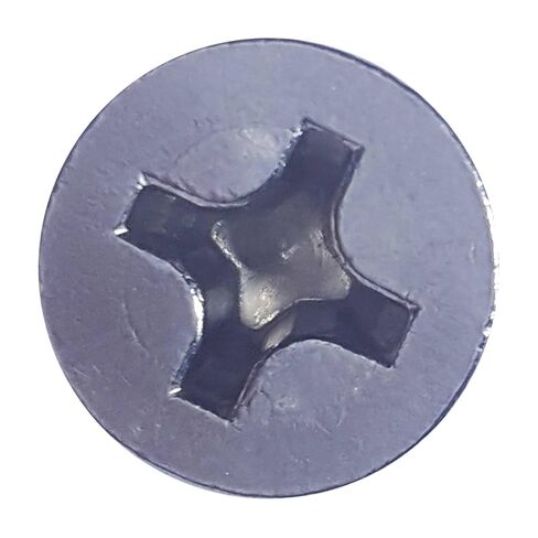 #8 x 5/8" Flat Head Sheet Metal Screws, Phillips Drive, Stainless Steel 18-8, Full Thread, Bright Finish, Self-Tapping, Quantity 100 by Fastenere in Saudi Arabia