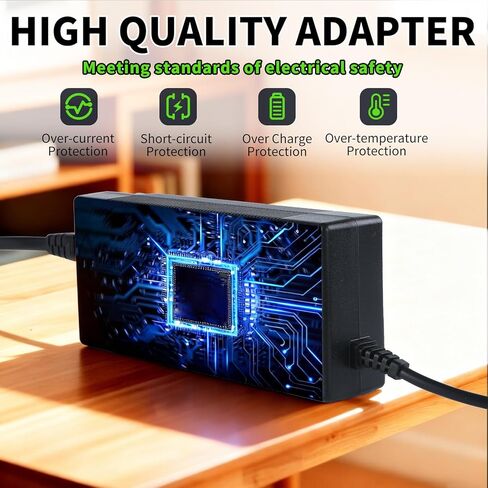 63V 2A Fast Charger for Inmotion S1/S1F/L9, Power Adapter for 54V Lithium Battery with 3-Pin Connector Original Accessories in Kuwait