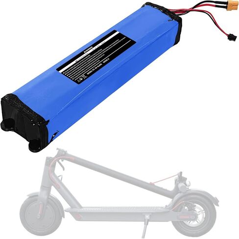 36V 7.5Ah Rechargeable Electric Scooter Replacement Battery Pack Compatible for Hiboy S2/KS4 Electric Scooter with Screw Holes at The Bottom and top of The Battery Size:12.3 * 2.59 * 1.57 Inch in Kuwait