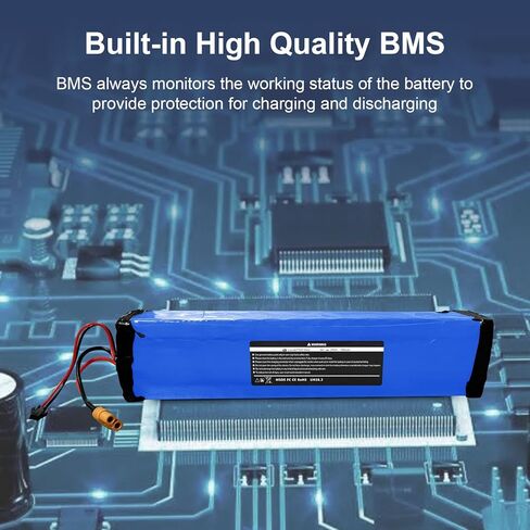 36V 7.5Ah Rechargeable Electric Scooter Replacement Battery Pack Compatible for Hiboy S2/KS4 Electric Scooter with Screw Holes at The Bottom and top of The Battery Size:12.3 * 2.59 * 1.57 Inch in Kuwait