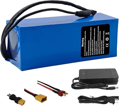 بطارية 36 فولت 8 أمبير مع موصلات 30 أمبير BMS وT-Plug وXT60 وXT60 إلى T-Plug، لمحركات 100 واط - 800 واط in Saudi Arabia