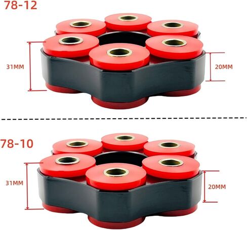 Drive Shaft Flex Disc Lk=78mm/12mm or Lk=78mm/10mm Compatible For Bmw E30 E36 E39 E46(K8-99104PU) in Saudi Arabia