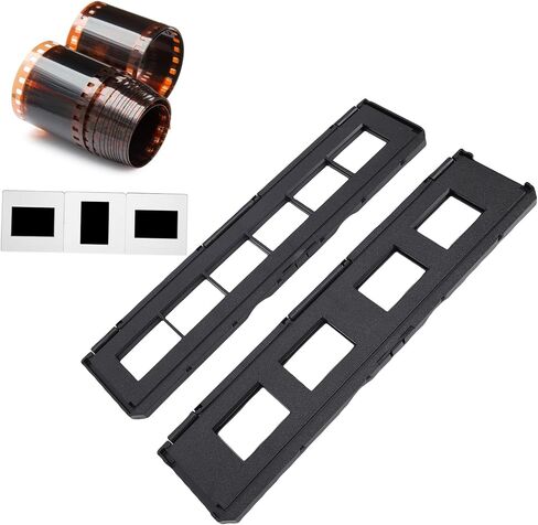 VBESTLIFE Long Tray Negative Film and Slide Holder Set, Holds 6 Frames 35mm Film and 4 Frames 135mm Slide Film, Gently Flattens and Protects Film Edges in Saudi Arabia