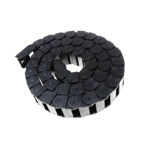 15x20mm 15 * 20mm L1000mm Cable Drag Chain Wire Carrier with End Connectors for Router Machine Tools in Kuwait