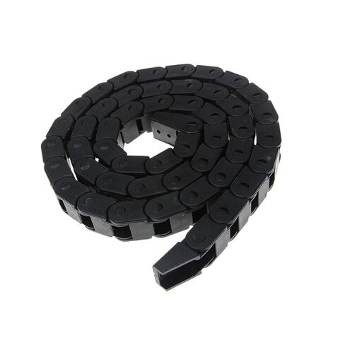 10x10mm L1000mm Cable Drag Chain Wire Carrier with End Connectors for Router Machine Tools 10 * 10MM in Kuwait