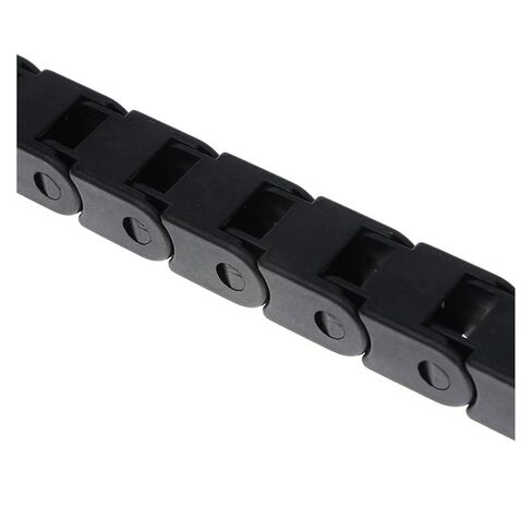 10x10mm L1000mm Cable Drag Chain Wire Carrier with End Connectors for Router Machine Tools 10 * 10MM in Kuwait