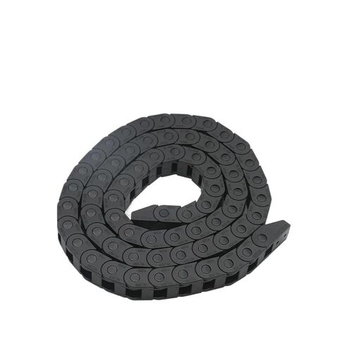 سلسلة كابل نقل 1 متر 18 × 18 18 × 25 18 × 37 18 × 50 ناقل حركة داخلي شبه مغلق سحب بلاستيكي (60 مم، 18 × 37 مم) in Kuwait