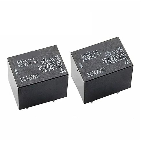 5Pcs Power Relays G5LE-14-12VDC G5LE-14-24VDC 10A (Size : G5LE-14-12VDC) in Saudi Arabia