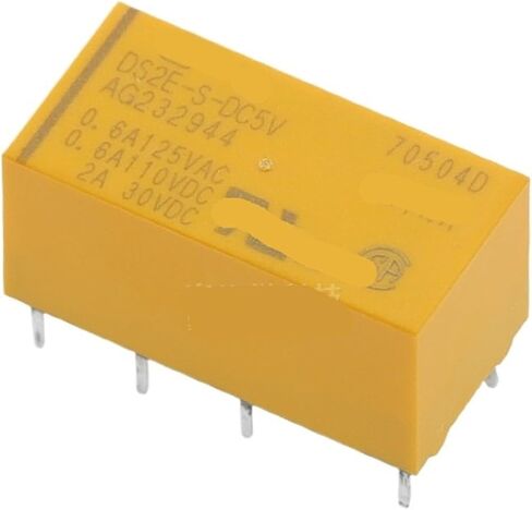 DS2E-S-DC5V DS2E-S-DC12V DS2E-S-DC24V Relay 8 pins 2A Two Open and Two Closed (Size : DS2E-S-DC24V) in Saudi Arabia