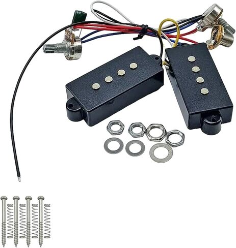 لاقط مزدوج، التقاطات باس كهربائية، أداة التحكم في النغمة، 4 سلاسل، لاقط باس كهربائي، لاقط دائرة الأسلاك in Kuwait